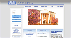 Desktop Screenshot of firstbankofboaz.com